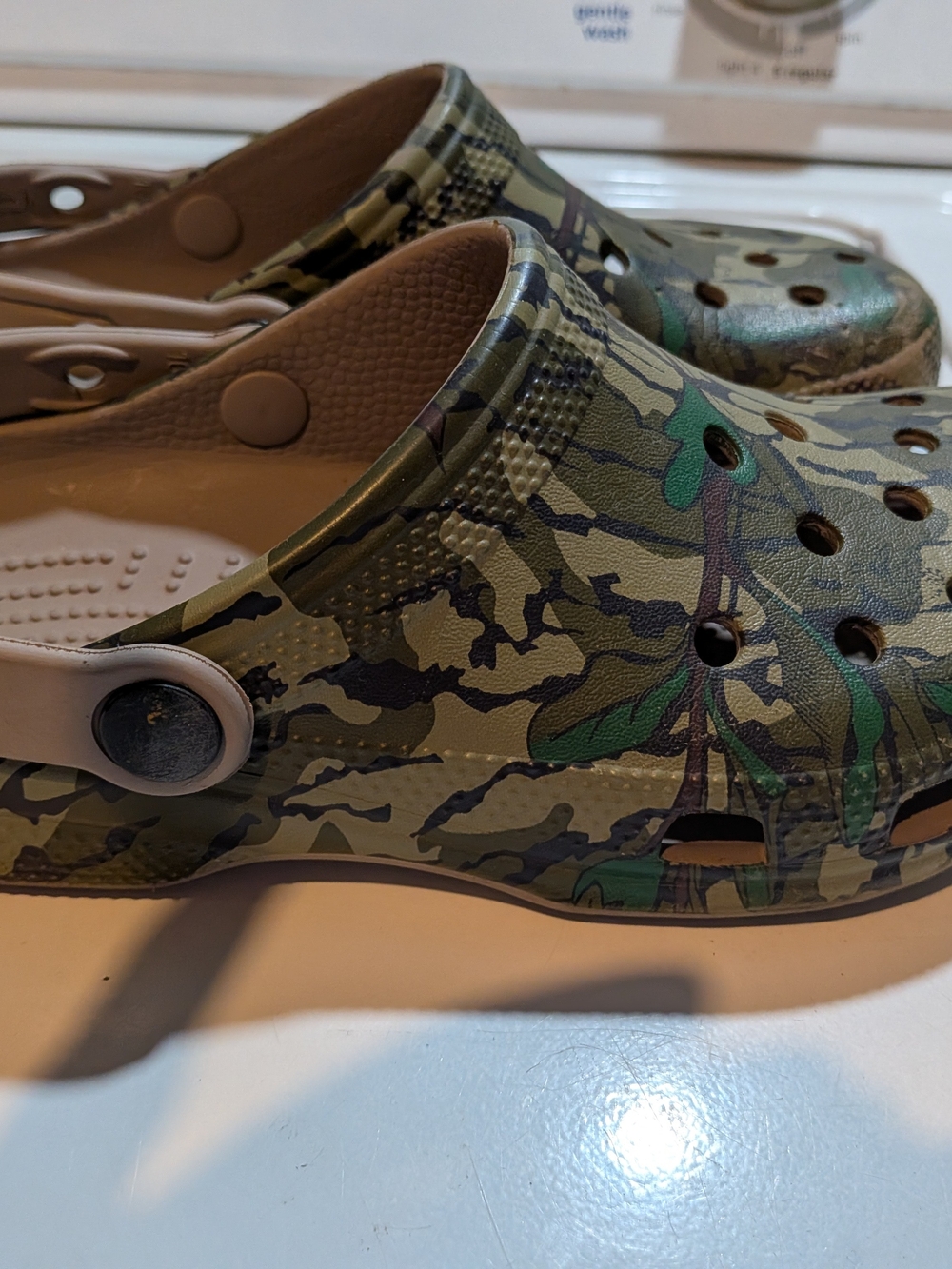 Camouflage Crocs- Green Camo
